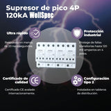 Supresor de pico 4P-120kA WellSpec Suministros ISG-VE