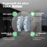 Supresor de pico 1P-70kA WellSpec Suministros ISG-VE