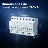 Supresor de pico 4P-120kA WellSpec Suministros ISG-VE