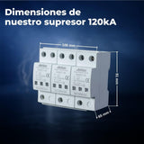 Supresor de pico 3P-120kA WellSpec Suministros ISG-VE