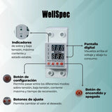 Protector de voltaje 220V-63A WellSpec Suministros ISG-VE