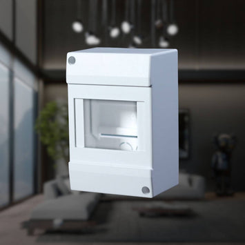 caja superficial 4P PVC