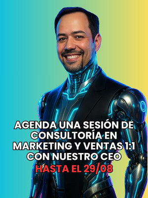 Consultoría 1:1 con nuestro CEO - Hasta el 29/08